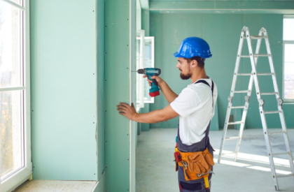Drywall gera ganho de produtividade em relação à alvenaria