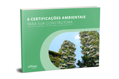 E-book “6 Certificações Ambientais para Sua Construtora”, do Sienge