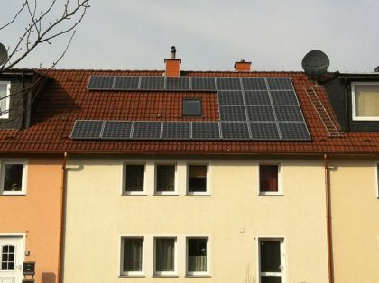 Edificação com energia solar fotovoltaica
