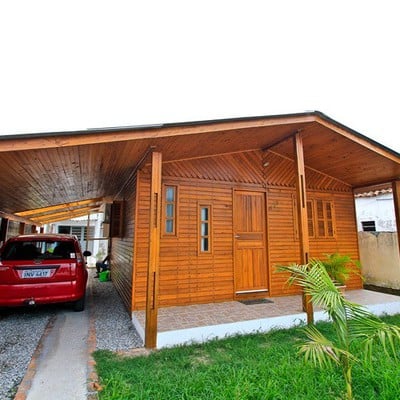 Casa pré-fabricada não é apenas de madeira
