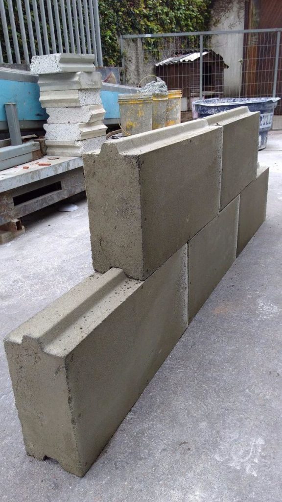 tipos de tijolos concreto celular