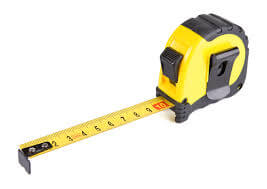 ferramentas de medição de obras