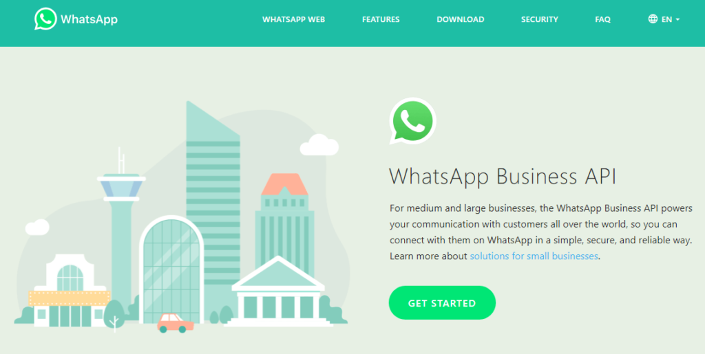 whatsapp business chatbot